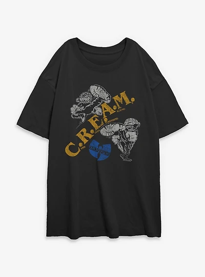 Wu-Tang C.R.E.A.M Womens Oversized T-Shirt