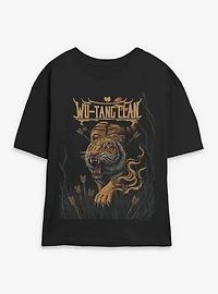Wu-Tang Tiger And Arrows Womens Skimmer T-Shirt