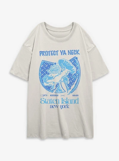 Wu-Tang Protect Ya Neck Womens Oversized T-Shirt