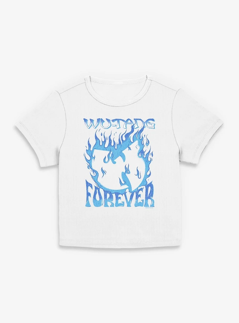 Wu-Tang Forever Blue Fire Women Baby T-Shirt