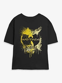 Wu-Tang Forever Splatter Womens Skimmer T-Shirt