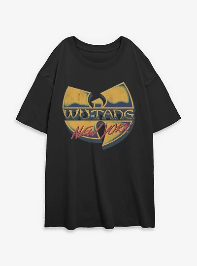 Wu-Tang Clan New York Womens Oversized T-Shirt