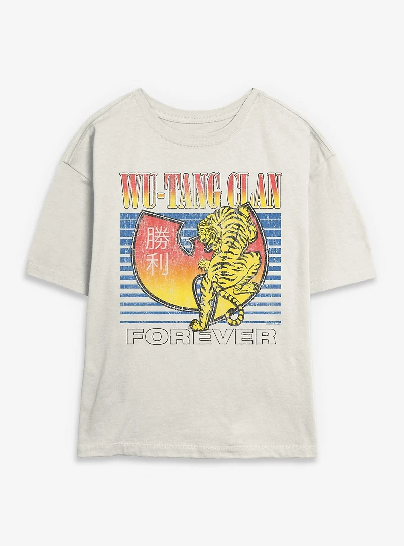 Wu-Tang Forever Tiger Womens Skimmer T-Shirt