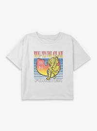 Wu-Tang Forever Tiger  Youth Girls Boxy Crop T-Shirt