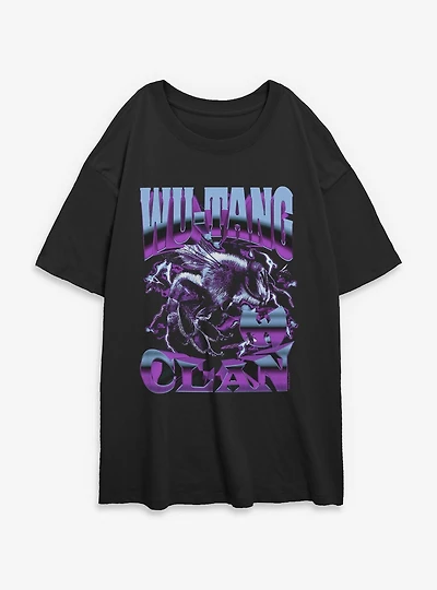 Wu-Tang Clan Bees Womens Oversized T-Shirt