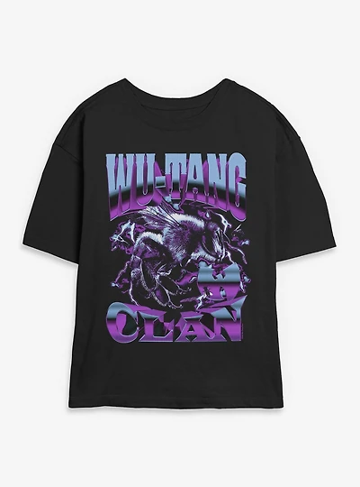 Wu-Tang Clan Bees Womens Skimmer T-Shirt
