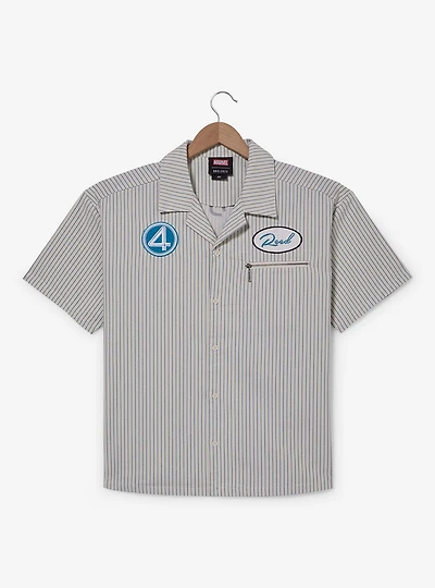 Marvel The Fantastic Four Fantasticar Woven Button-Up — BoxLunch Exclusive