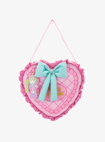 Whatever! Makes You Happy x Polly Pocket Heart Compact Padded Nylon Tote Bag