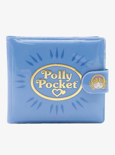 Whatever! Makes You Happy x Polly Pocket Padded Vinyl Snap Wallet