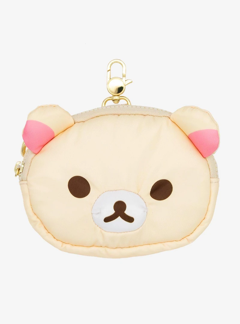 Whatever! Makes You Happy x Rilakkuma Kirolakkuma Padded Nylon Mini Crossbody Bag