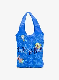 Whatever! Makes You Happy SpongeBob SquarePants Barg'N-Mart Reusable Tote Bag