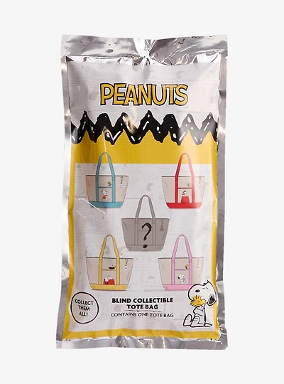 Peanuts Snoopy Blind Bag Mini Canvas Tote Bag - BoxLunch Exclusive