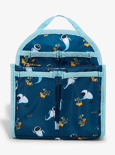 Disney Pixar WALL-E EVE & WALL-E Allover Print Mini Backpack Organizer - BoxLunch Exclusive