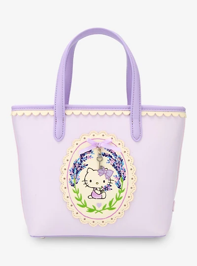 Sanrio Hello Kitty Lavender Mini Crossbody Tote - BoxLunch Exclusive