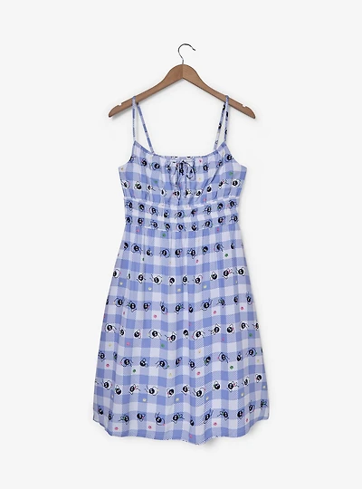 Studio Ghibli® Spirited Away Soot Sprites Gingham Midi Dress - BoxLunch Exclusive