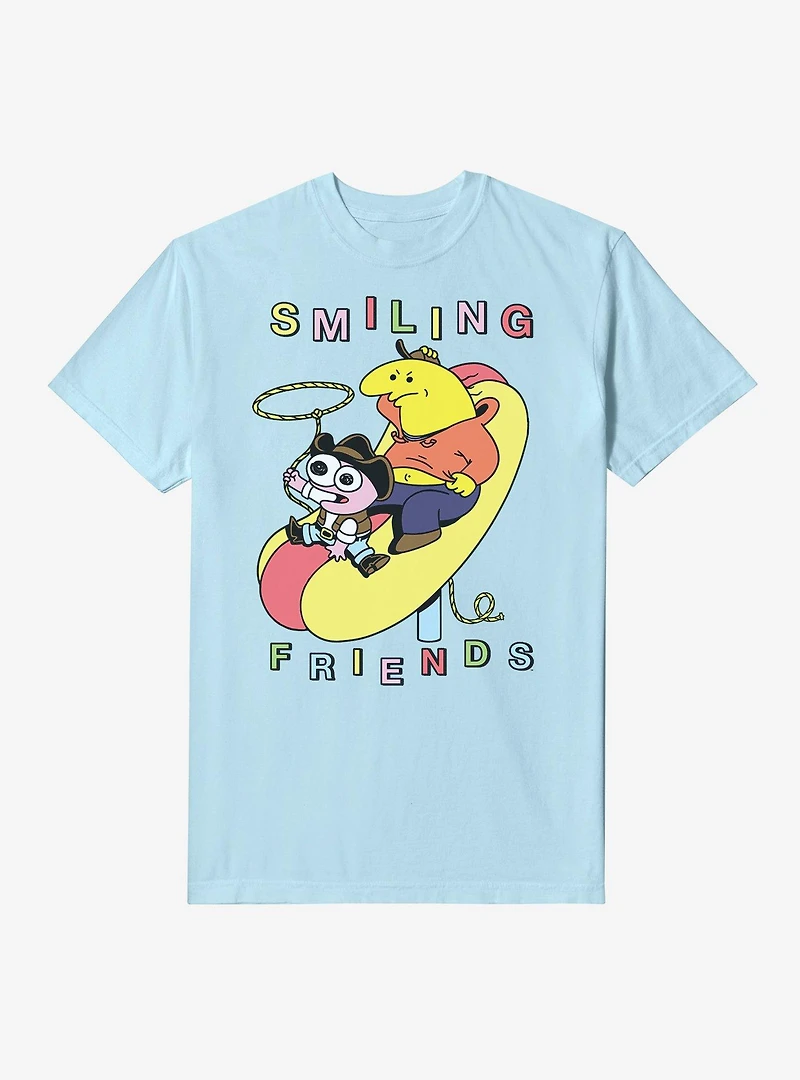 Smiling Friends Rodeo Hot Dog Garment Dyed T-Shirt