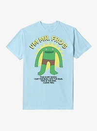 Smiling Friends I'm Mr. Frog Garment Dyed T-Shirt