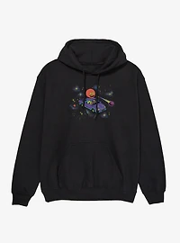 Smiling Friends Space Hoodie
