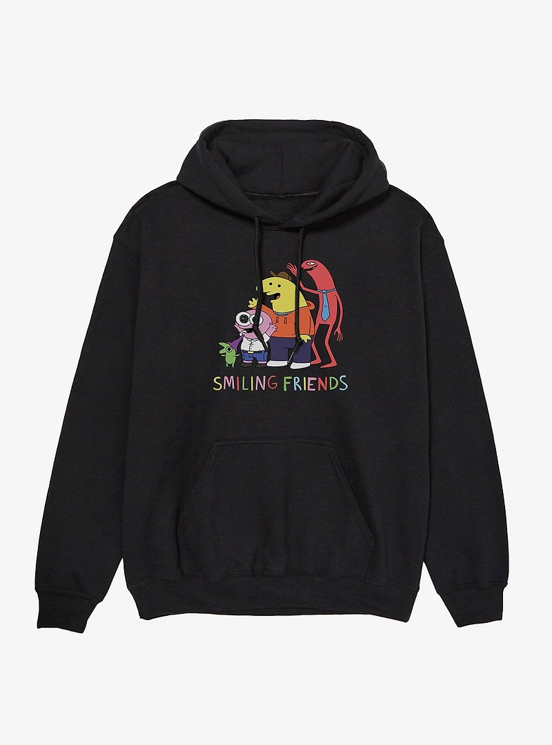 Smiling Friends Waving Hoodie