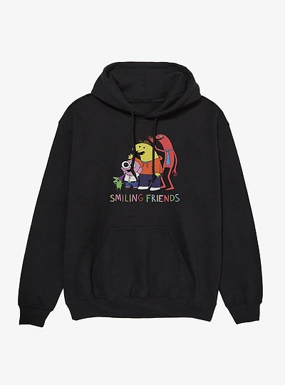 Smiling Friends Waving Hoodie