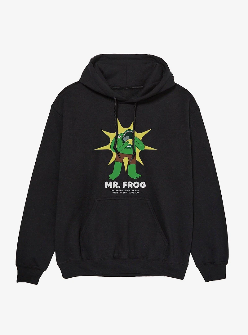 Smiling Friends Mr. Frog Hoodie