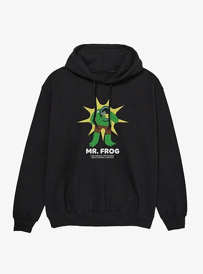 Smiling Friends Mr. Frog Hoodie
