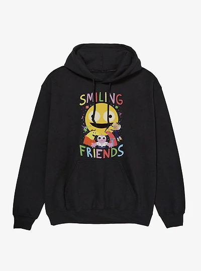 Smiling Friends Hugs All Around Hoodie
