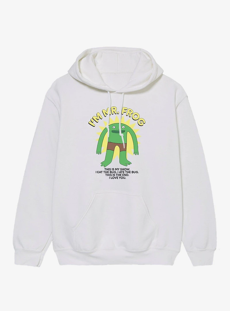 Smiling Friends I'm Mr. Frog Hoodie