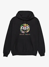Smiling Friends Smiley Collage Hoodie