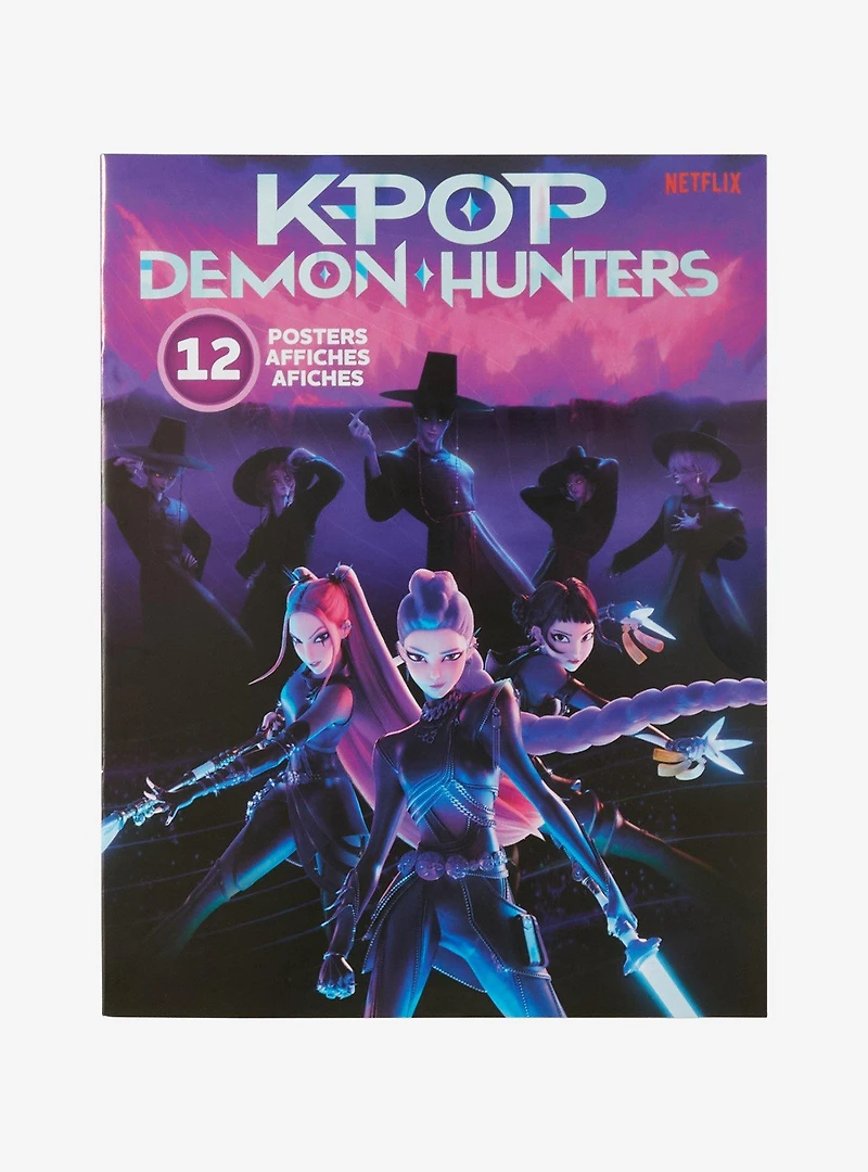 KPop Demon Hunters Poster Book - BoxLunch Exclusive