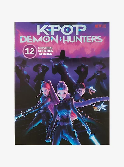 KPop Demon Hunters Poster Book - BoxLunch Exclusive