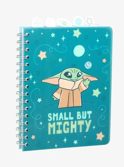 Star Wars The Mandalorian Grogu & Planets Figural Tab Journal - BoxLunch Exclusive