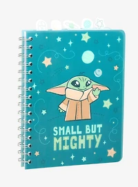 Star Wars The Mandalorian Grogu & Planets Figural Tab Journal - BoxLunch Exclusive