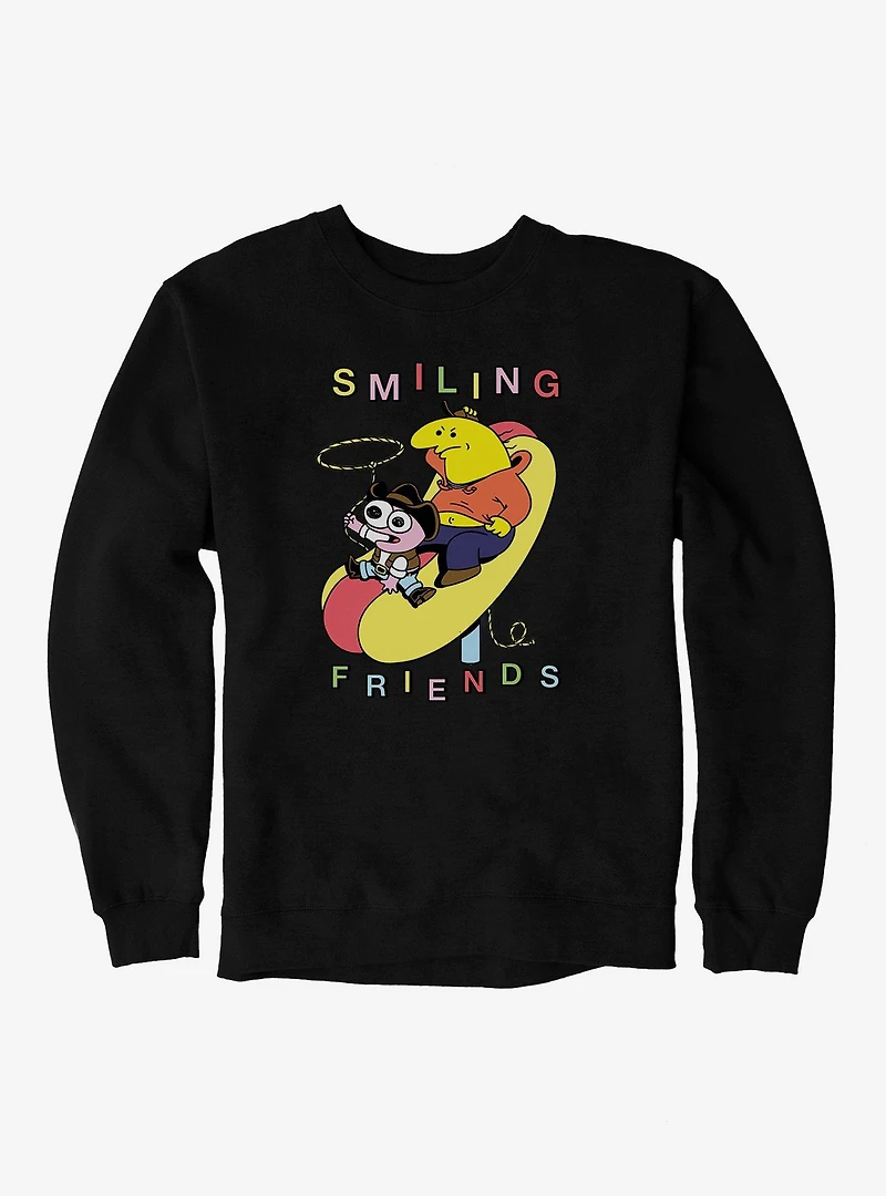 Smiling Friends Rodeo Hot Dog Sweatshirt