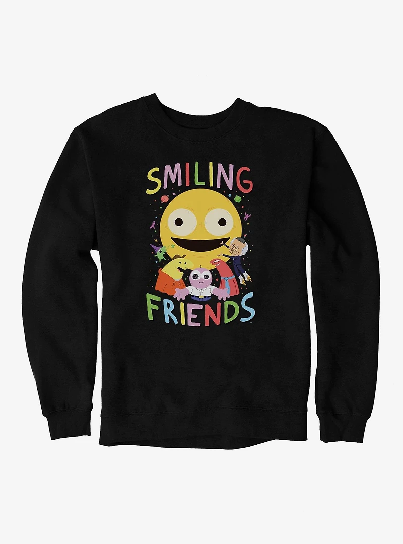 Smiling Friends Hugs All Around Sweatshirt