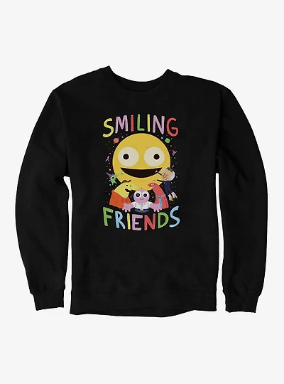 Smiling Friends Hugs All Around Sweatshirt