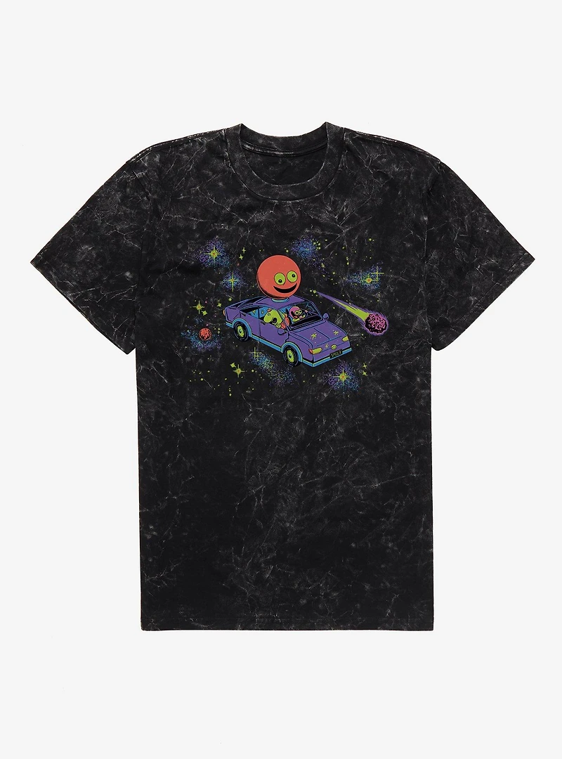 Smiling Friends Space Mineral Wash T-Shirt