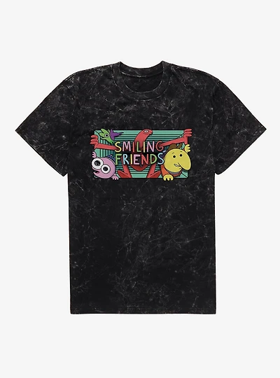 Smiling Friends Hallway Mineral Wash T-Shirt
