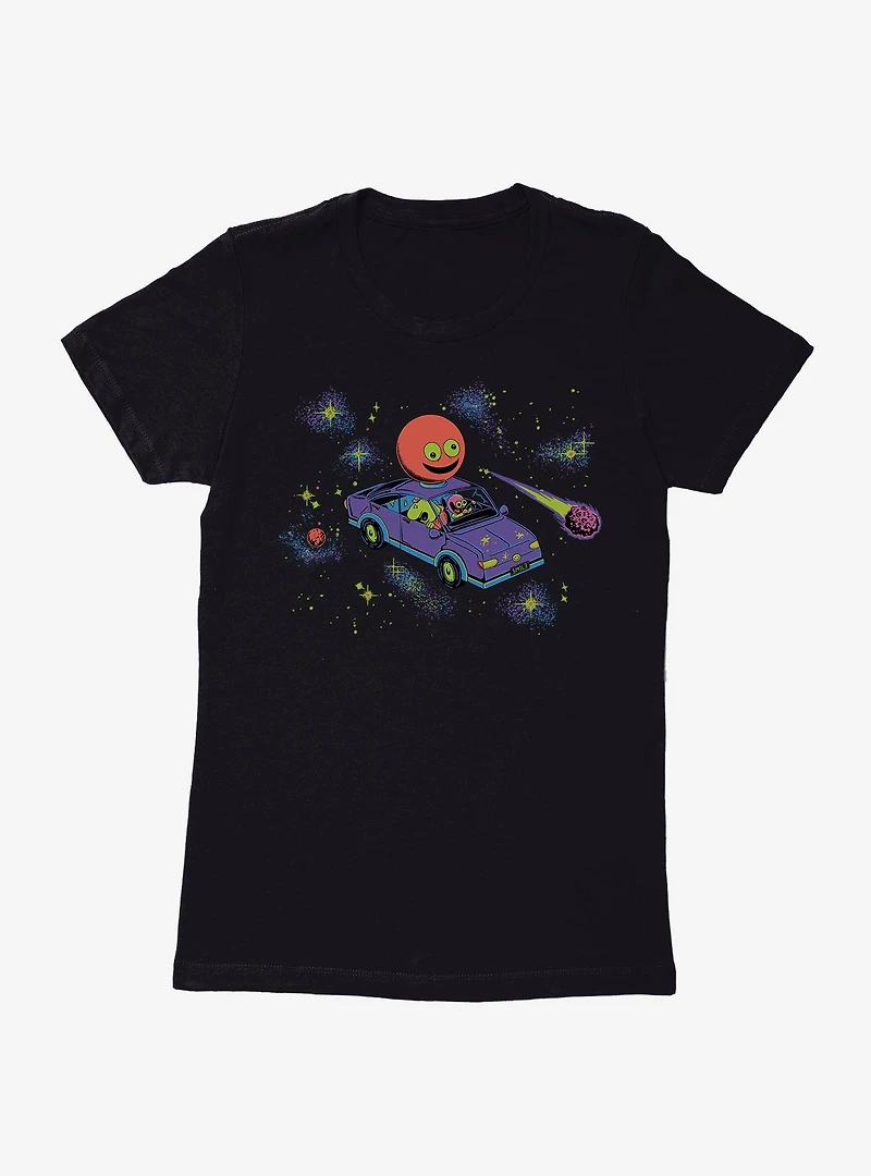 Smiling Friends Space Womens T-Shirt