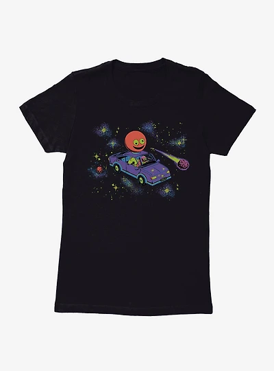 Smiling Friends Space Womens T-Shirt