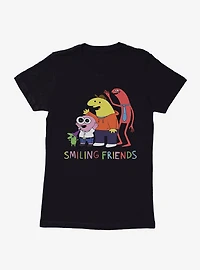 Smiling Friends Waving Womens T-Shirt