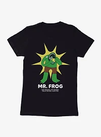 Smiling Friends Mr. Frog Womens T-Shirt