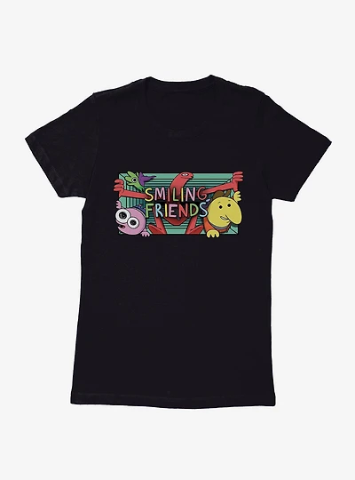 Smiling Friends Hallway Womens T-Shirt