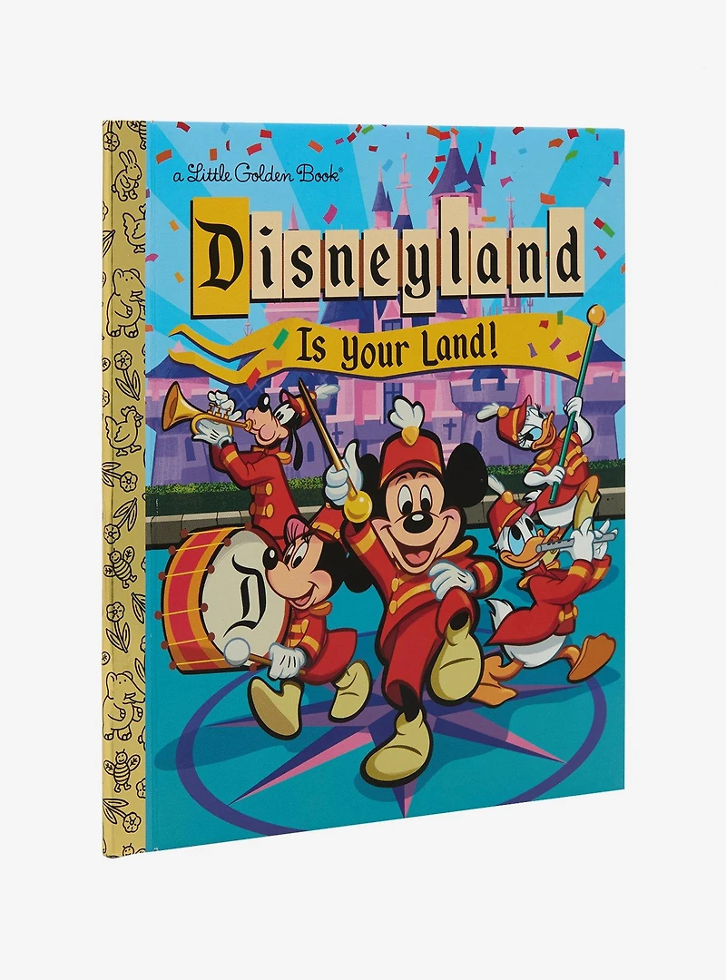 Disney Disneyland Is Your Land Little Golden Book