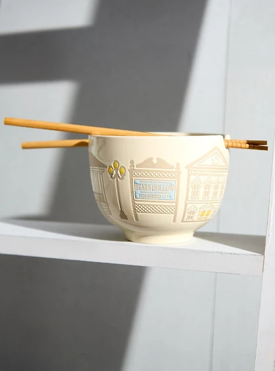 Gilmore Girls Stars Hollow Ramen Bowl with Chopsticks - BoxLunch Exclusive