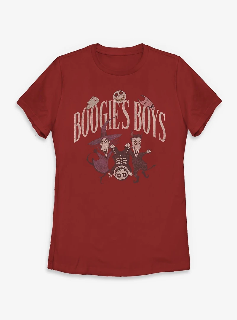Disney The Nightmare Before Christmas Lock Shock Barrel Group Womens T-Shirt