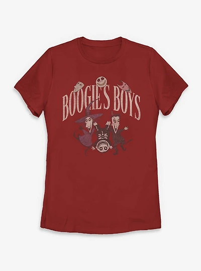 Disney The Nightmare Before Christmas Lock Shock Barrel Group Womens T-Shirt