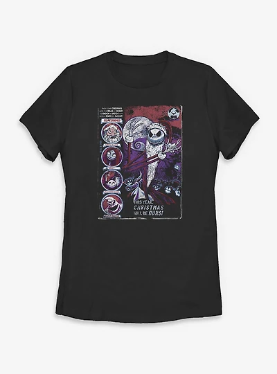 Disney The Nightmare Before Christmas First Womens T-Shirt