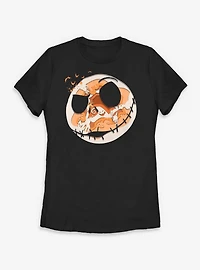 Disney The Nightmare Before Christmas Paper Halloween Womens T-Shirt