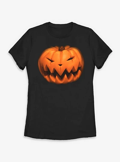 Disney The Nightmare Before Christmas Pumpkin Womens T-Shirt